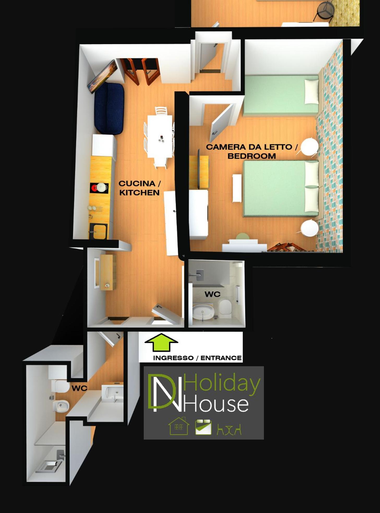Dn Holiday House Catane Extérieur photo